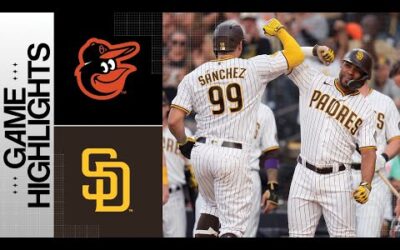 Orioles vs. Padres Game Highlights (8/15/23) | MLB Highlights