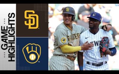 Padres vs. Brewers Game Highlights (8/27/23) | MLB Highlights