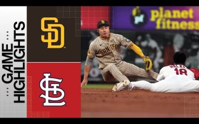 Padres vs. Cardinals Game Highlights (8/28/23) | MLB Highlights