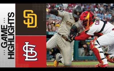 Padres vs. Cardinals Game Highlights (8/29/23) | MLB Highlights