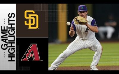 Padres vs. D-backs Game Highlights (8/12/23) | MLB Highlights