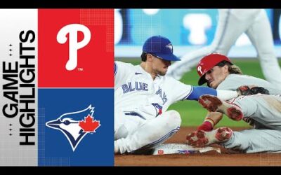 Phillies vs. Blue Jays Game Highlights (8/15/23) | MLB Highlights