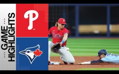 Phillies vs. Blue Jays Game Highlights (8/16/23) | MLB Highlights