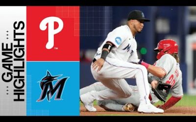 Phillies vs. Marlins Game Highlights (7/31/23) | MLB Highlights