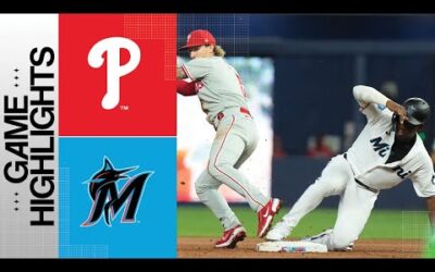 Phillies vs. Marlins Game Highlights (8/1/23) | MLB Highlights