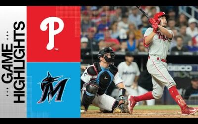 Phillies vs. Marlins Game Highlights (8/2/23) | MLB Highlights