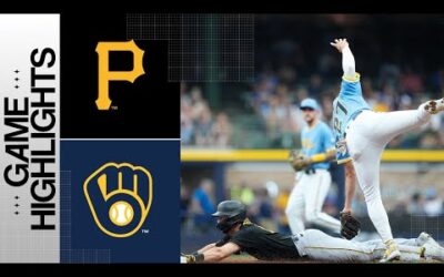 Pirates vs. Brewers Game Highlights (8/4/23) | MLB Highlights