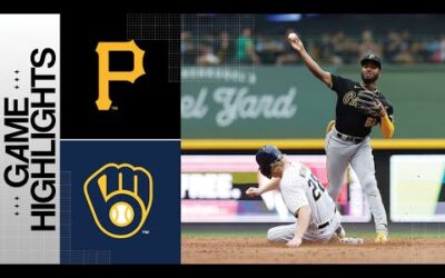 Pirates vs. Brewers Game Highlights (8/5/23) | MLB Highlights