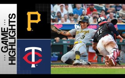 Pirates vs. Twins Game Highlights (8/19/23) | MLB Highlights