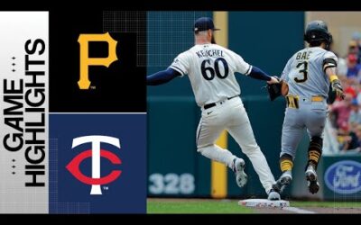 Pirates vs. Twins Game Highlights (8/20/23) | MLB Highlights