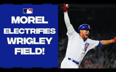 PURE ELECTRICITY! Christopher Morel BLASTS a walk-off homer for the Chicago Cubs!