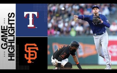 Rangers vs. Giants Game Highlights (8/12/23) | MLB Highlights