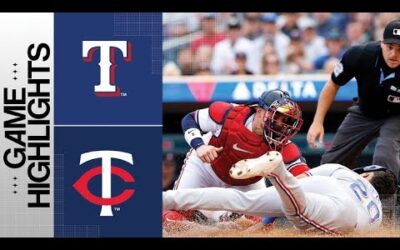 Rangers vs. Twins Game Highlights (8/26/23) | MLB Highlights