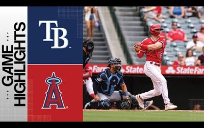 Rays vs. Angels Game 1 Highlights (8/19/23) | MLB Highlights