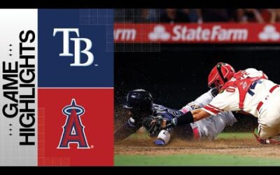 Rays vs. Angels Game Highlights (8/18/23) | MLB Highlights