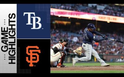 Rays vs. Giants Game Highlights (8/14/23) | MLB Highlights