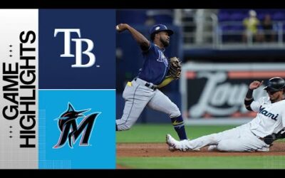 Rays vs. Marlins Game Highlights (8/30/23) | MLB Highlights