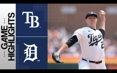 Rays vs. Tigers Game Highlights (8/5/23) | MLB Highlights