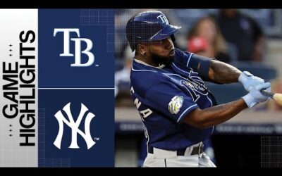 Rays vs. Yankees Game Highlights (8/1/23) | MLB Highlights