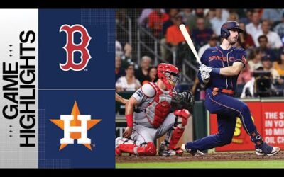 Red Sox vs. Astros Game Highlights (8/21/23) | MLB Highlights