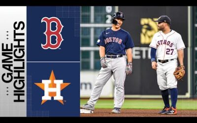 Red Sox vs. Astros Game Highlights (8/22/23) | MLB Highlights