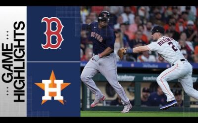 Red Sox vs. Astros Game Highlights (8/24/23) | MLB Highlights