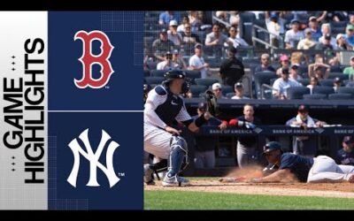 Red Sox vs. Yankees Game Highlights (8/20/23) | MLB Highlights