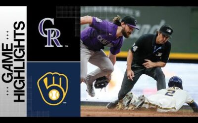 Rockies vs. Brewers Game Highlights (8/7/23) | MLB Highlights