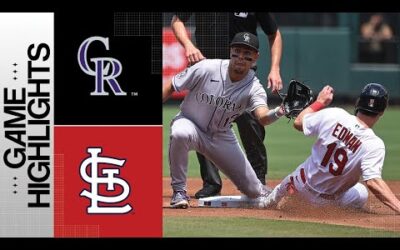 Rockies vs. Cardinals Game Highlights (8/6/23) | MLB Highlights