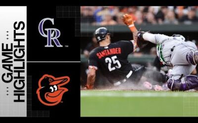 Rockies vs. Orioles Game Highlights (8/25/23) | MLB Highlights