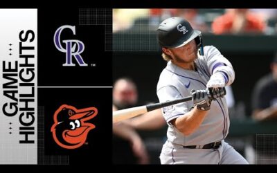 Rockies vs. Orioles Game Highlights (8/27/23) | MLB Highlights