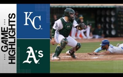 Royals vs. A’s Game Highlights (8/21/23) | MLB Highlights