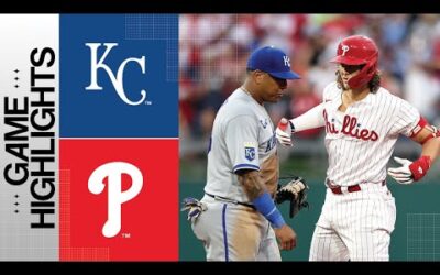 Royals vs. Phillies Game Highlights (8/4/23) | MLB Highlights