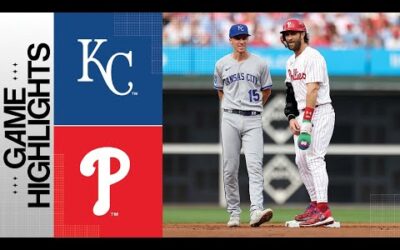 Royals vs. Phillies Game Highlights (8/5/23) | MLB Highlights