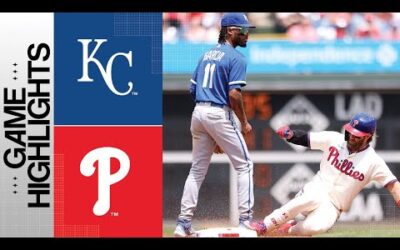 Royals vs. Phillies Game Highlights (8/6/23) | MLB Highlights