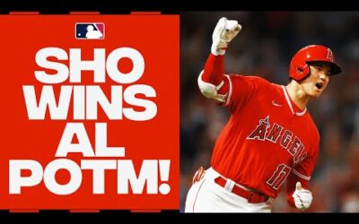 Shohei Ohtani CAN’T BE STOPPED!! He has now won BACK-TO-BACK AL Player of the Month awards!