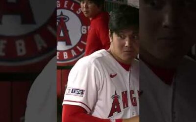 Shohei Ohtani has THE BEST reaction to almost getting hit by a ball in the dugout!! 😳