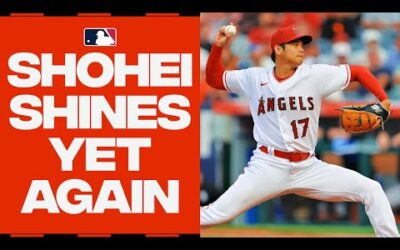 Shohei Ohtani SHINES on the mound yet again!! Wins 10th game of season! | 大谷翔平ハイライト