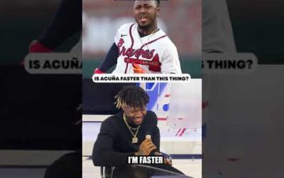 The real question is, are YOU faster than Ronald Acuña Jr.?