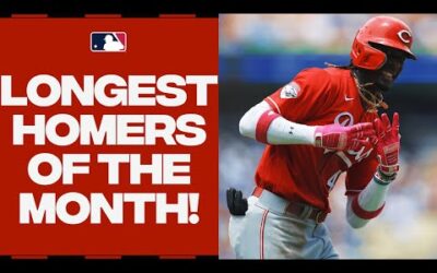 THESE WERE CRUSHED! Longest home runs of July!! (Feat. Shohei Ohtani, Elly De La Cruz and MORE!)