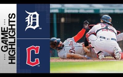 Tigers vs. Guardians Game 1 Highlights (8/18/23) | MLB Highlights