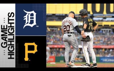 Tigers vs. Pirates Game Highlights (8/1/23) | MLB Highlights