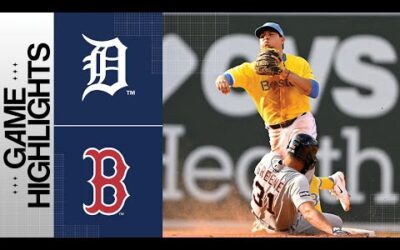 Tigers vs. Red Sox Game Highlights (8/12/23) | MLB Highlights