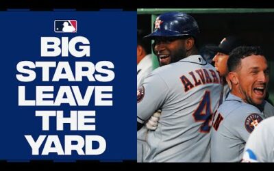 Today’s biggest stars leave the yard! (Ft. Houston Astros back-to-back, Jazz Chisholm Jr. & MORE!)