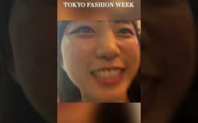 Tokyo fashion week but this thumbnail… lol 아 썸네일 이거 아닌데… #shorts