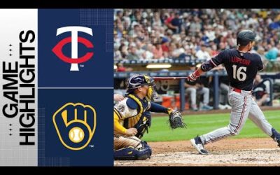 Twins vs. Brewers Game Highlights (8/22/23) | MLB Highlights