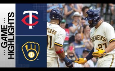 Twins vs. Brewers Game Highlights (8/23/23) | MLB Highlights