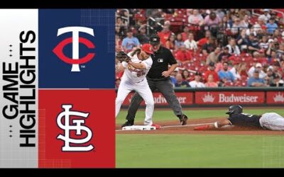 Twins vs. Cardinals Game Highlights (8/3/23) | MLB Highlights