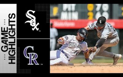 White Sox vs. Rockies Game Highlights (8/20/23) | MLB Highlights