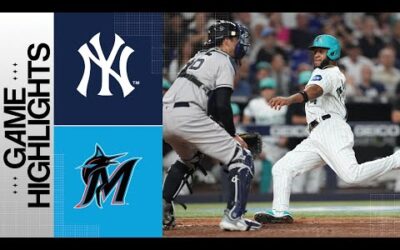 Yankees vs. Marlins Game Highlights (8/11/23) | MLB Highlights